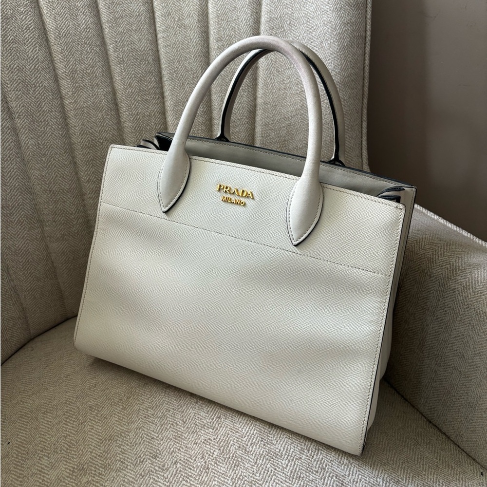 ❌ SOLD Prada City Calf Bibliotheque Handbag